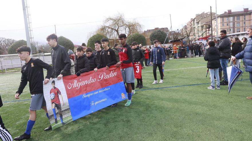 El emotivo homenaje a Ale Padín, jugador del cadete del Condal fallecido: &quot;Era único&quot;