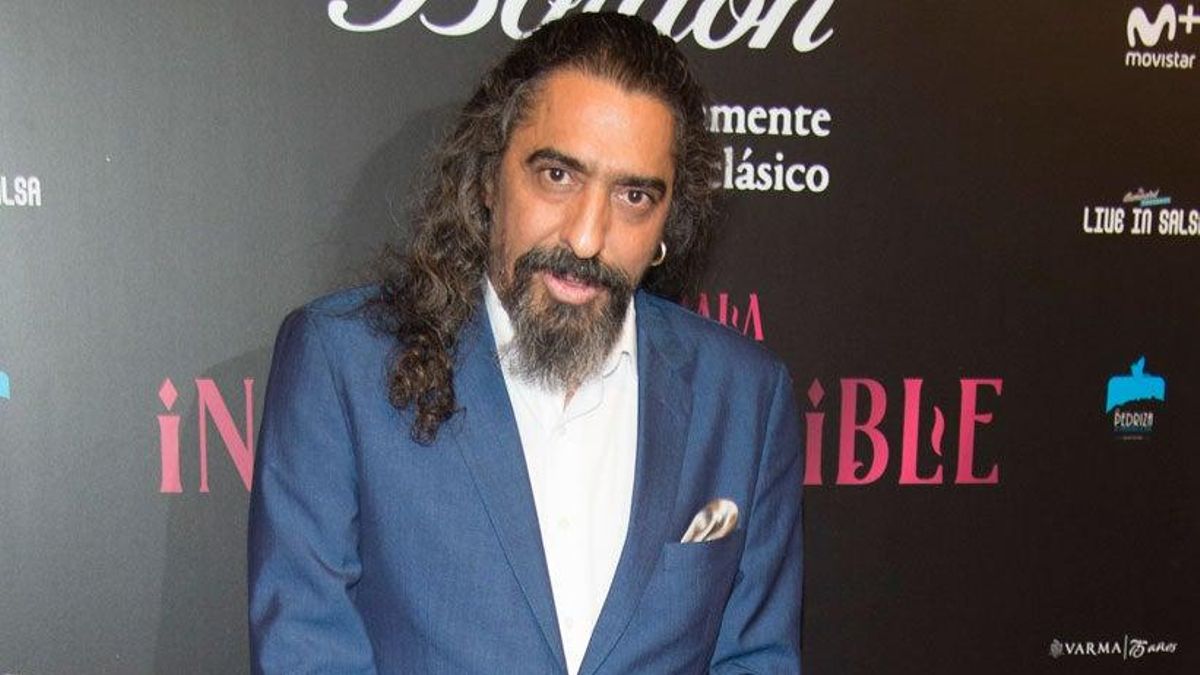 Diego El Cigala en un photocall en Madrid