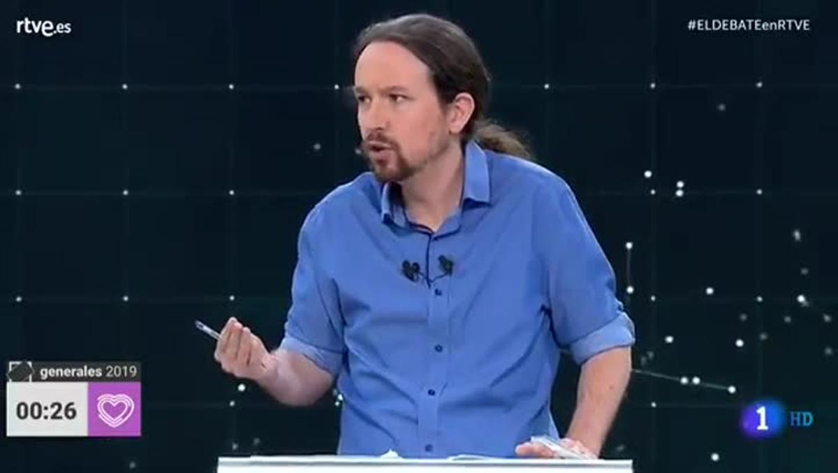 Pablo Iglesias y el salario mínimo.