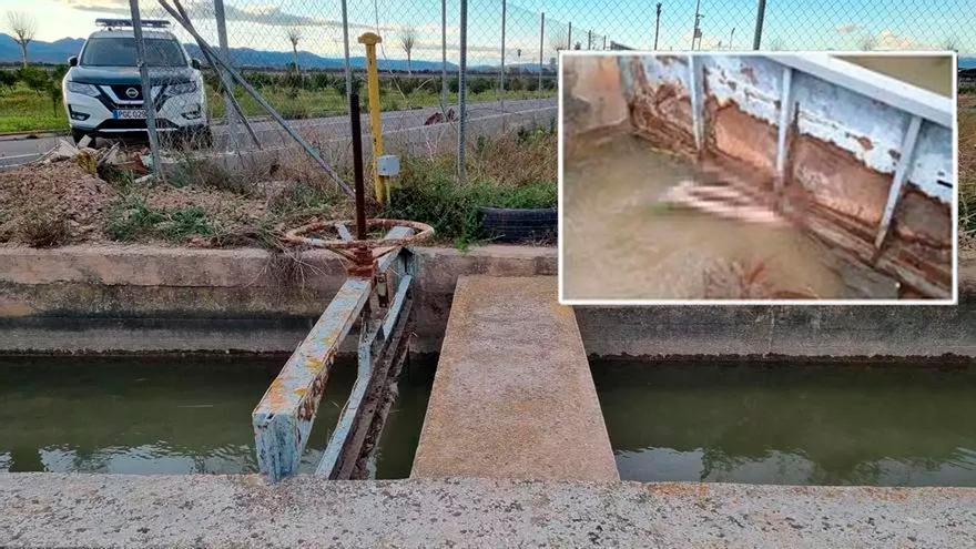 La autopsia descarta la muerte homicida del hombre hallado en la acequia de Burriana