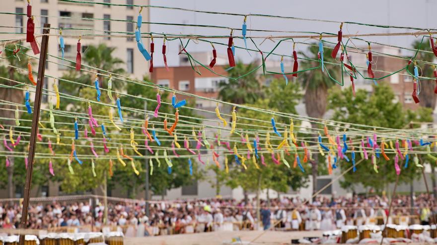 Horario y lugar de la Macromascletà Universal que se dispara el sábado en València