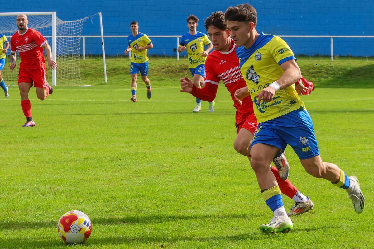 Noel creo la mayor parte del peligro del Cambados.