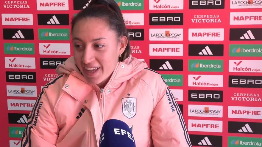 Benítez, ilusionada con poder ganar la Liga de Naciones en casa