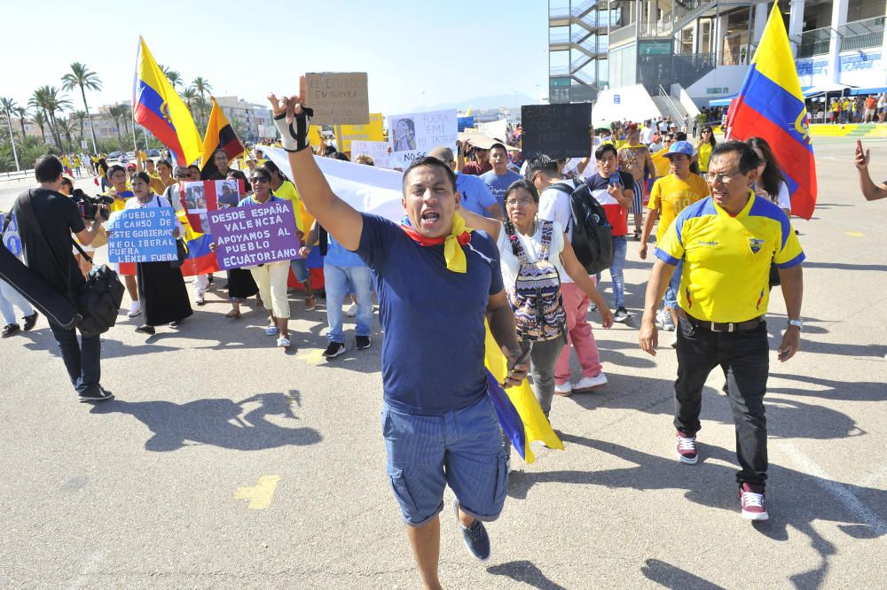 Argentina vence a Ecuador en el Martínez Valero