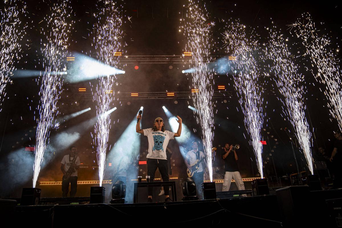 El concert de Buhos per Festa Major de Manresa, en imatges