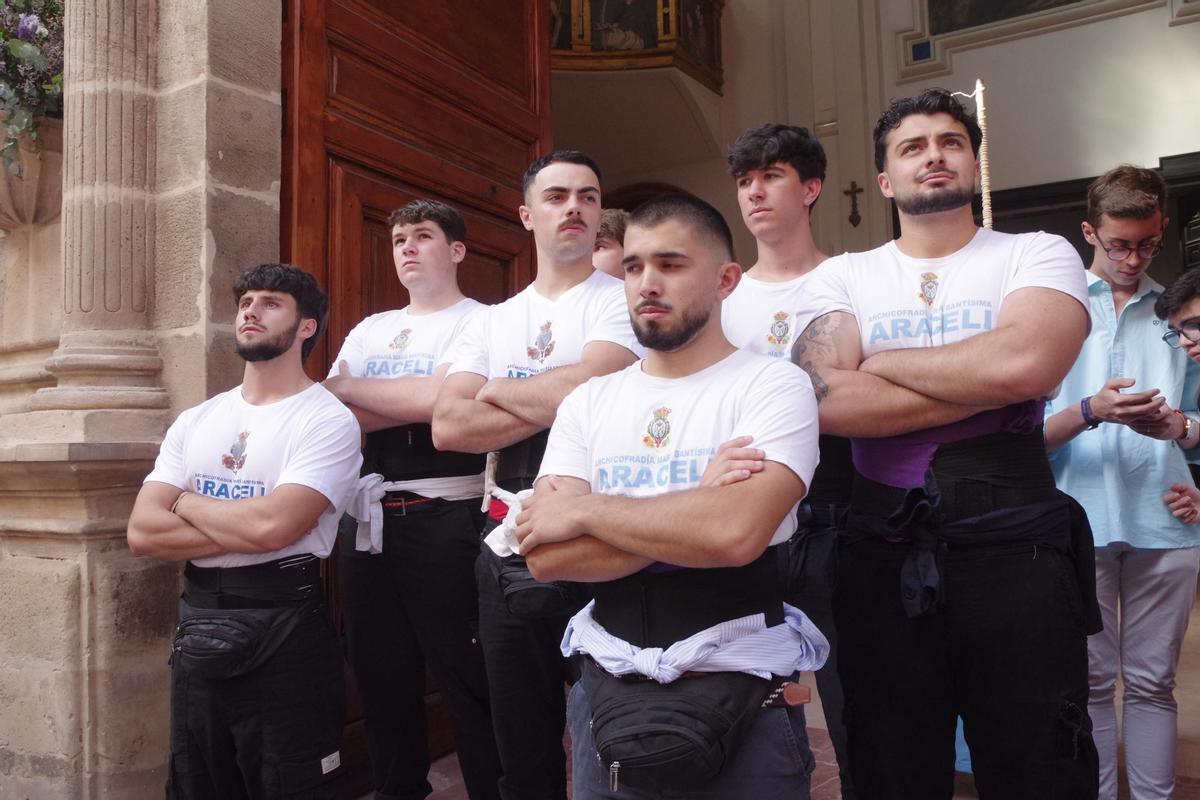 Fotos de la procesión de Araceli por el Centro de Málaga