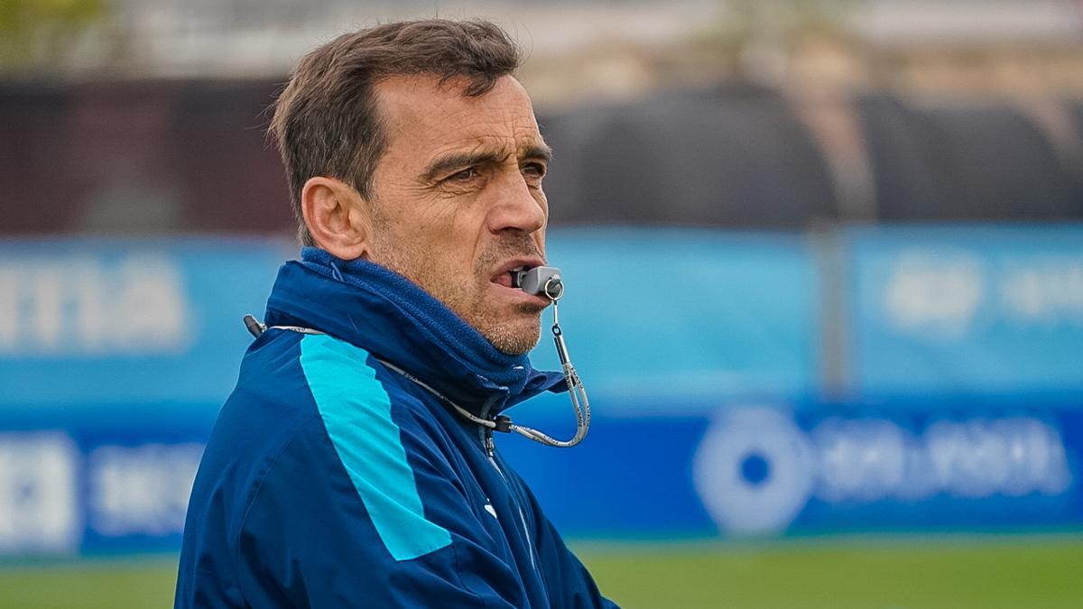 Eloy Jiménez, durante un entrenamiento.