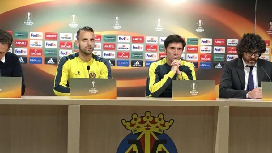 Marcelino: &quot;El Villarreal no se considera inferior al Liverpool&quot;