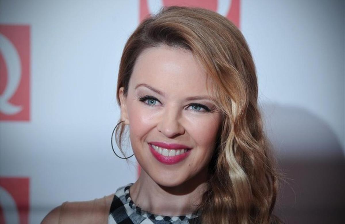 La cantant australiana Kylie Minogue.