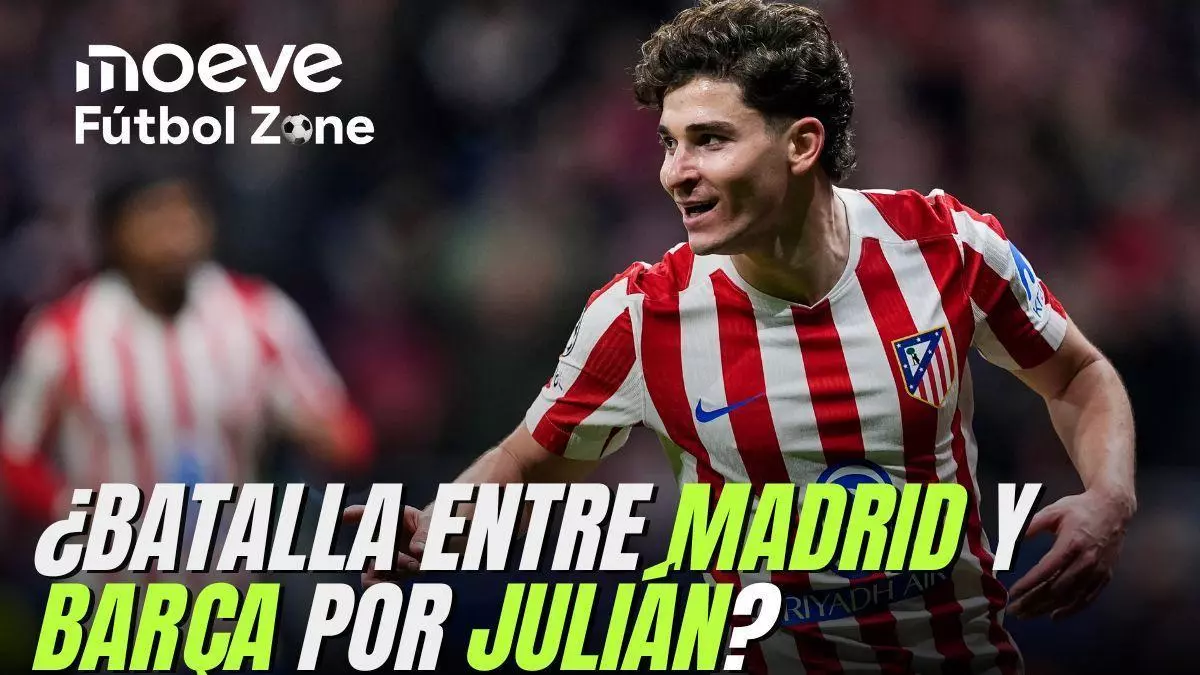 ¿Batalla entre Madrid y Barça por Julián Álvarez?
