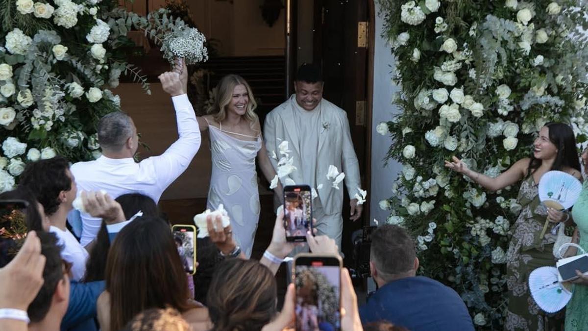 Todas las imágenes de la boda de Ronaldo Nazário en Ibiza Todas las imágenes de la boda de Ronaldo Nazário en Ibiza