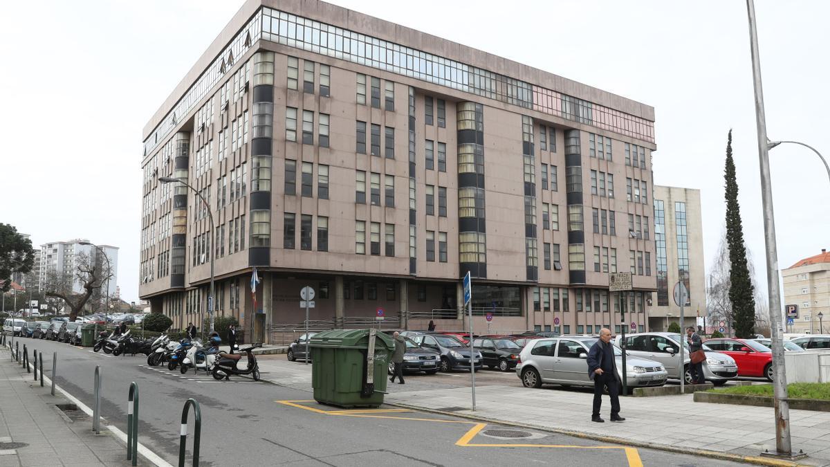 El edificio judicial de Vigo. // R. Grobas