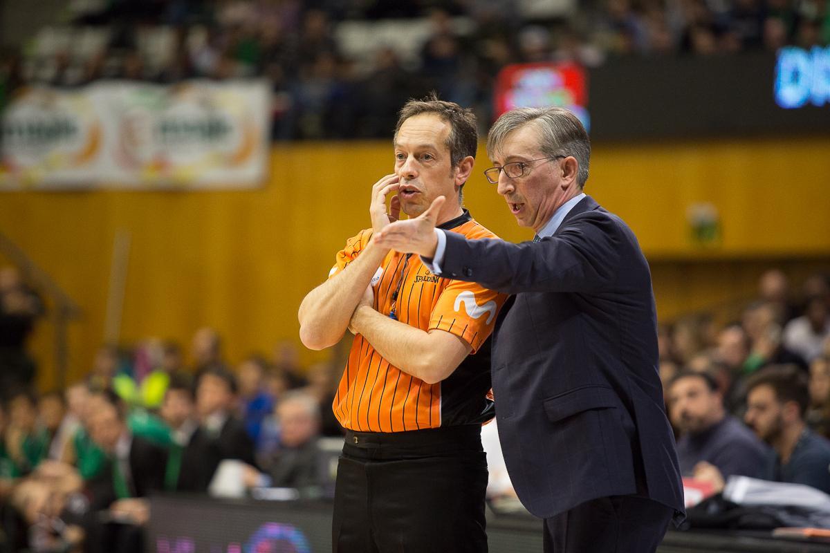 Carlos Cortés ya ha dirigido más de 400 partidos en Liga ACB.