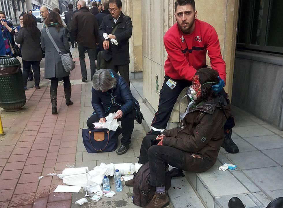 Cadena de atentados en Bruselas