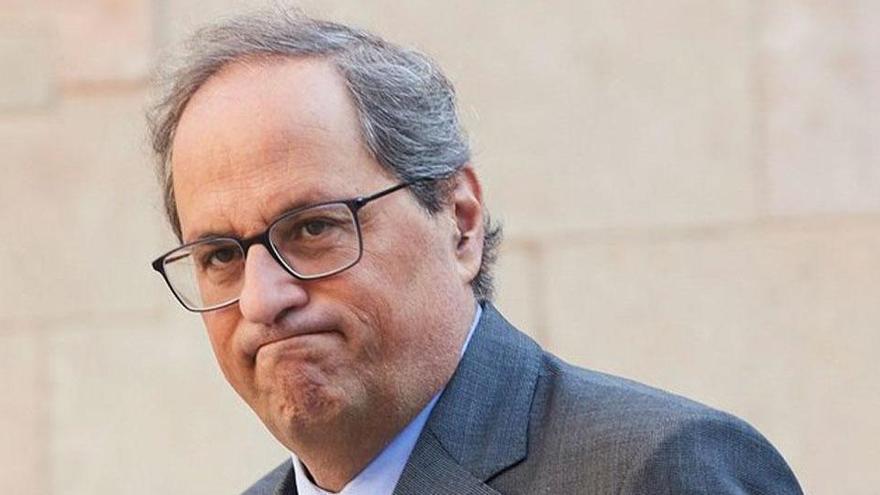 El president de la Generalitat, Quim Torra