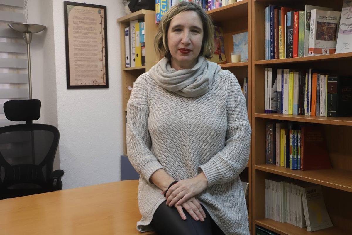 La delegada en Córdoba del Colegio de Psicología de Andalucía Occidental, Rocío Parrado.