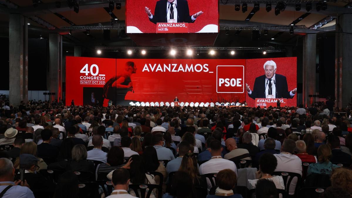 Las imágenes del 40º Congreso Federal del PSOE que se celebra en València