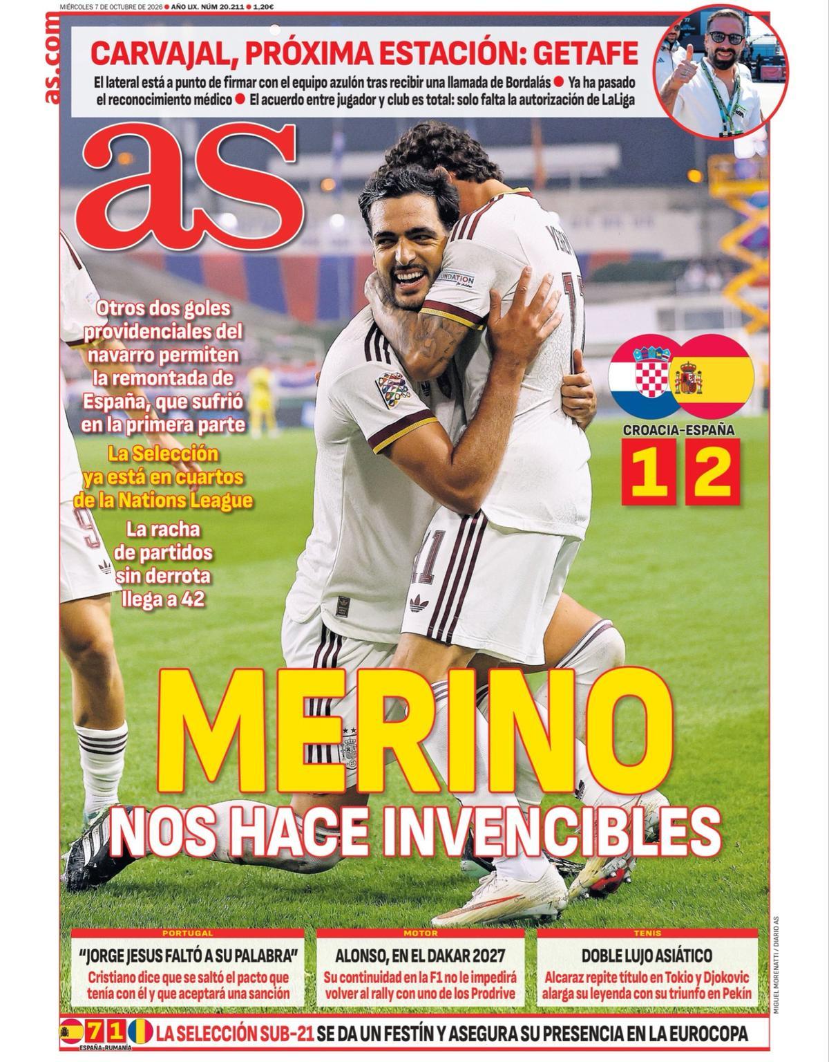 Las portadas de la prensa deportiva de hoy Las portadas de la prensa deportiva de hoy