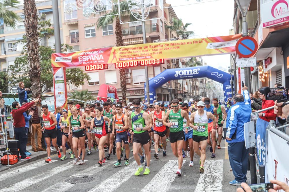 Iván Pajuelo y Mar Juárez, los últimos campeones de España de 50 km marcha