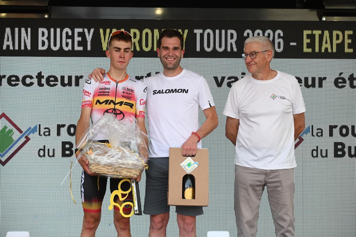 EN IMÁGENES: Así fue la victoria de Benjamín Noval en la primera etapa del Tour Valromey