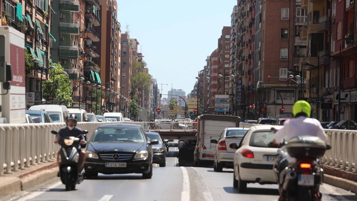 La avenida Pérez Galdós