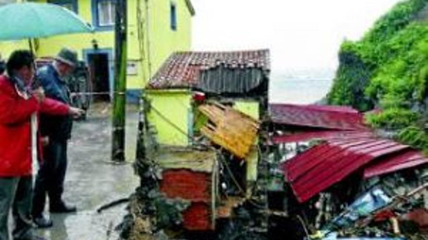 Una muerta y un desaparecido por el temporal en Asturias