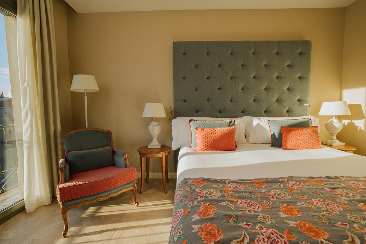 Detalle de una de las suites en Lamaro Hotel