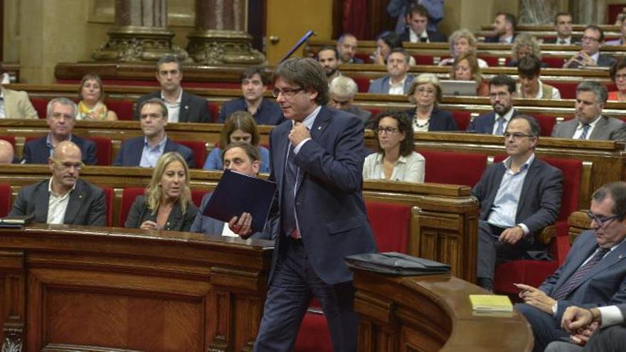 Puigdemont promete un referéndum con o sin el Estado