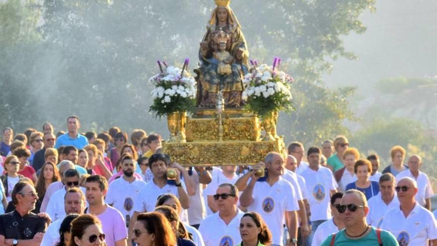 La Patrona de Abarán se echa al monte