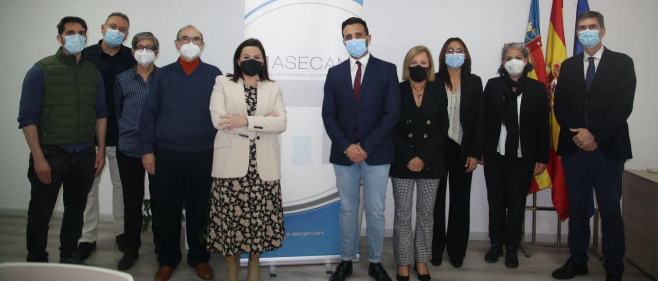 Participantes en la presentación del proyecto. | LEVANTE-EMV