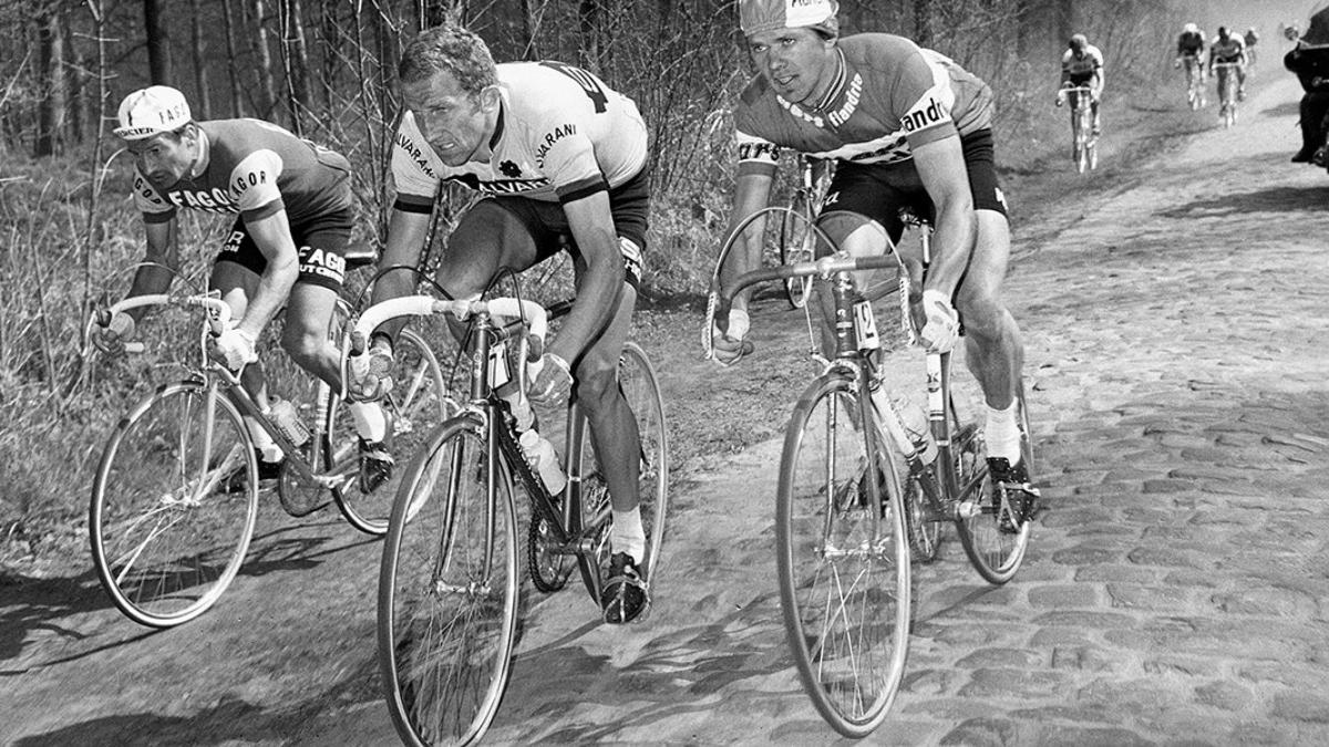 Una imagen de la Paris Roubaix de 1971