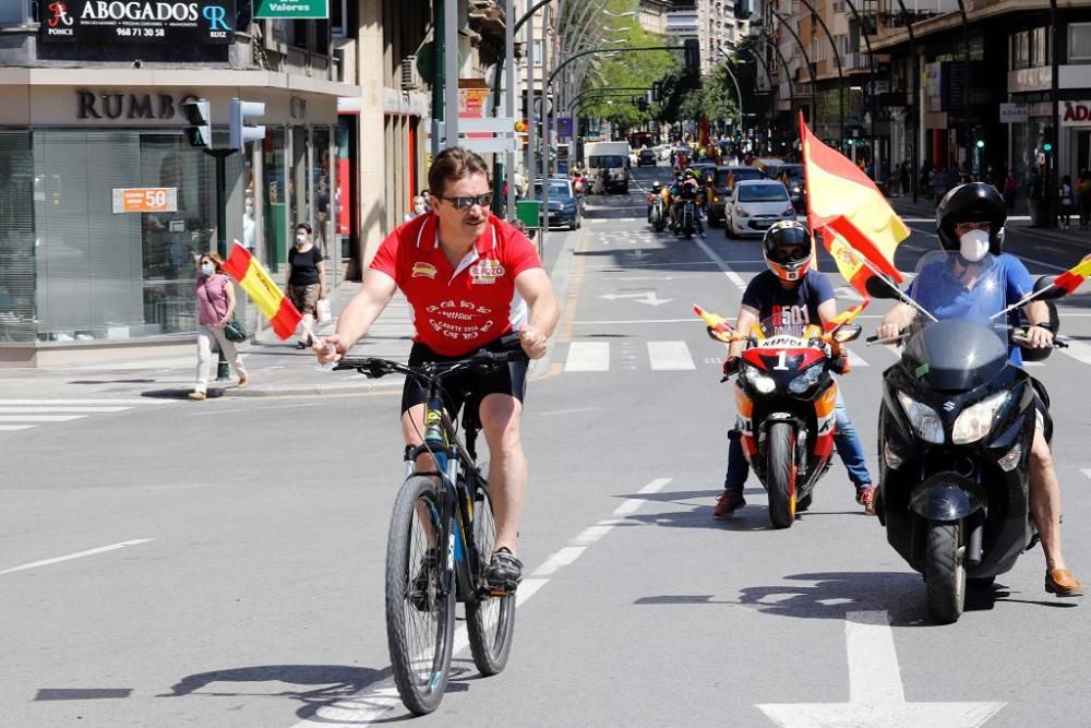 Manifestación contra el Gobierno de Sánchez