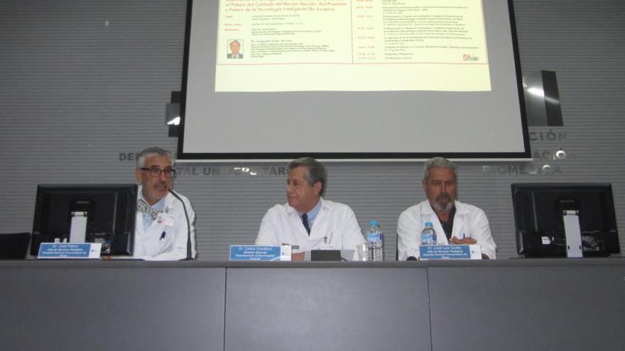 Un instante de la jornada que ha acogido esta mañana el Hospital General de Elche