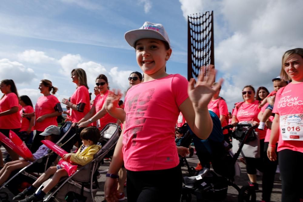 Carrera de la mujer 2018 en Gijón