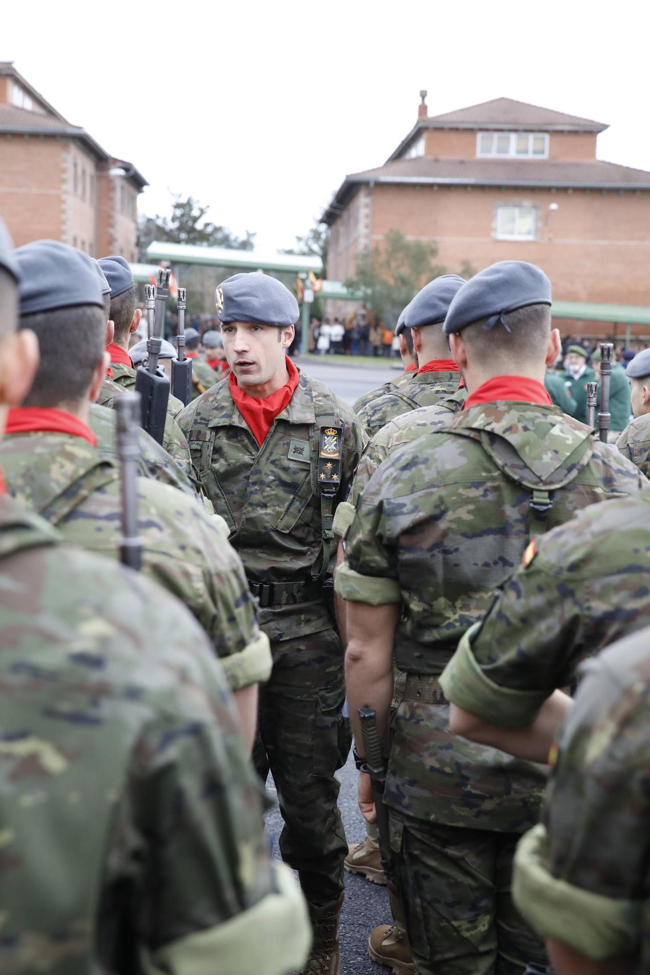 EN IMÁGENES: Desfile militar del regimiento "Príncipe" y fiesta de La Inmaculada en Cabo Noval