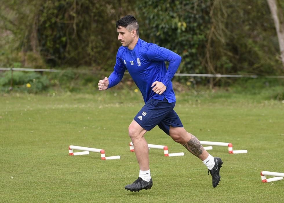 Entrenamiento del Oviedo