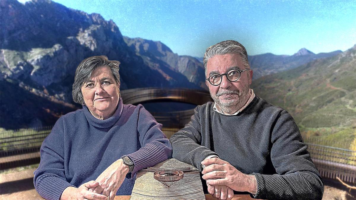 Geles Sánchez y José Ramón Puerto