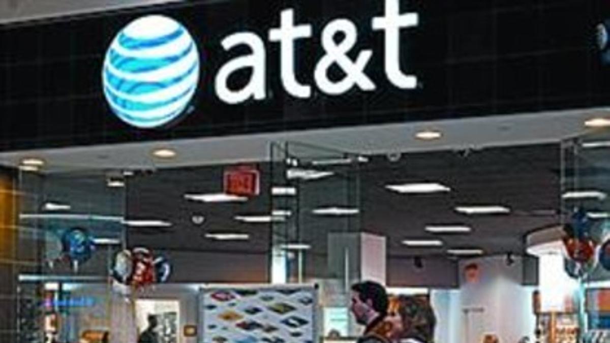 Una tienda de AT&amp;T.