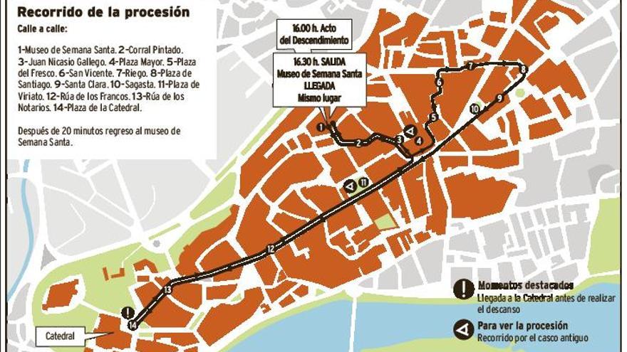 El Santo Entierro viste de luto a la ciudad en la emotiva tarde del Viernes Santo