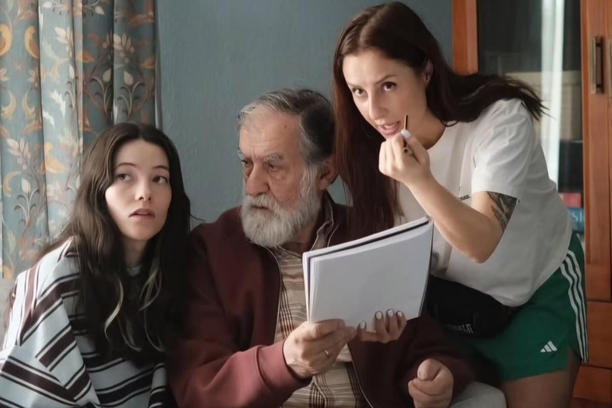 Momentos del rodaje de 'La vida después'.