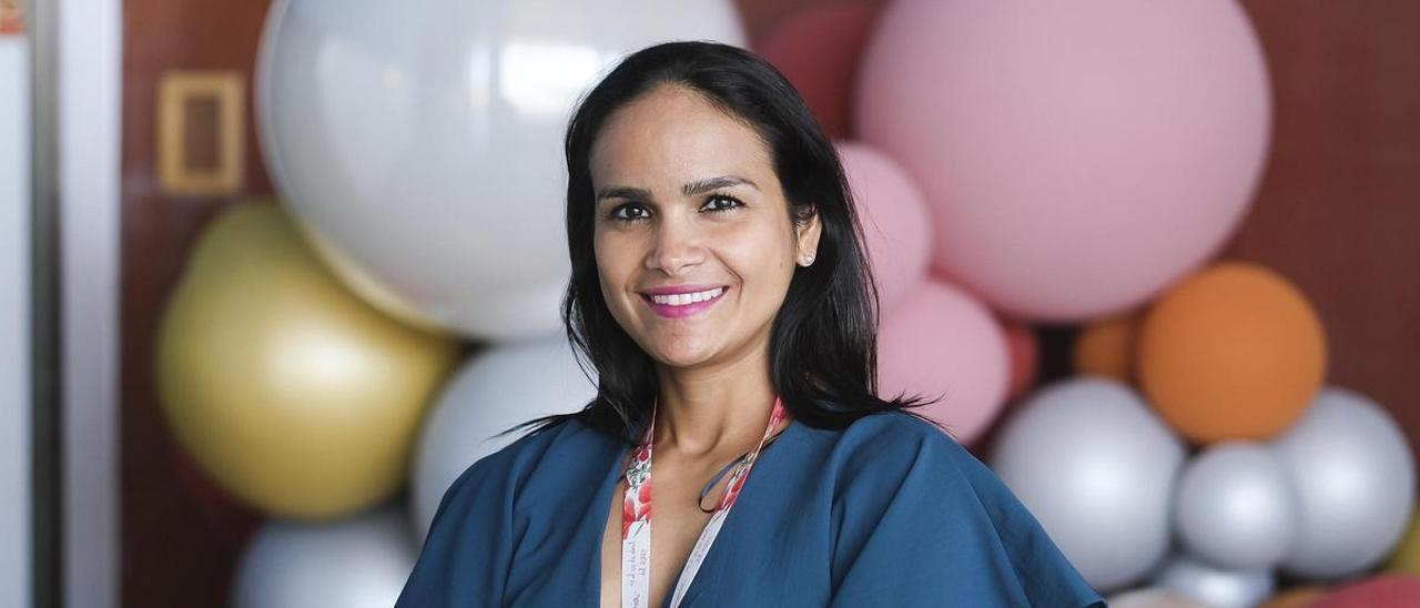 La doctora Sandra Yépez, especialista en Obstetricia y Ginecología en el Materno Infantil.