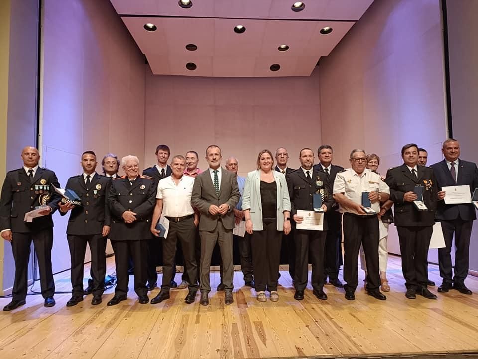 El Dia de la Guàrdia Urbana de Figueres, una celebració amb homenatges i reconeixements