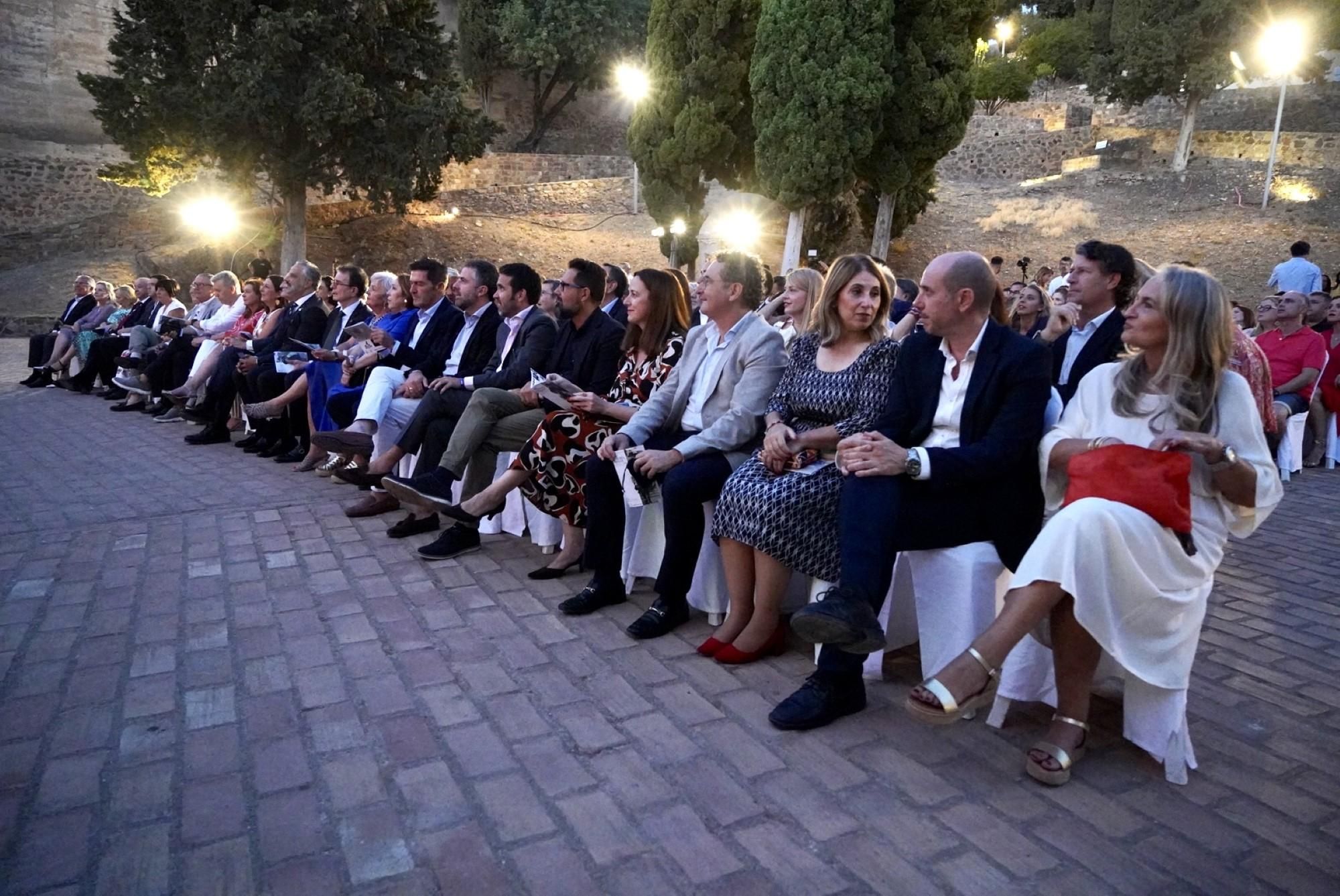 Acto de nombramiento del abanderado de la Feria de Málaga 2023 en el Castillo de Gibralfaro