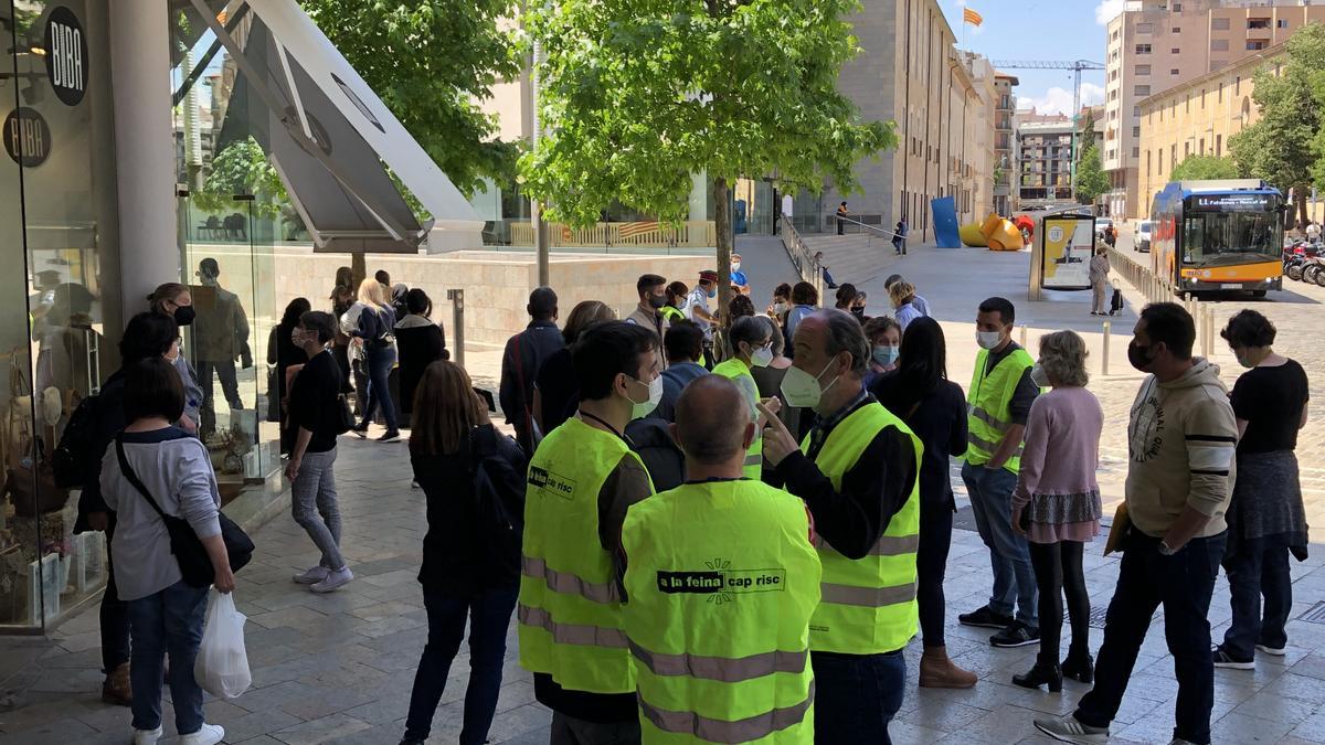 Evacuen els treballadors de la seu de Generalitat de Girona per una alarma d'incendi