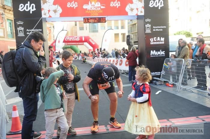 Maratón de Murcia: llegadas (V)