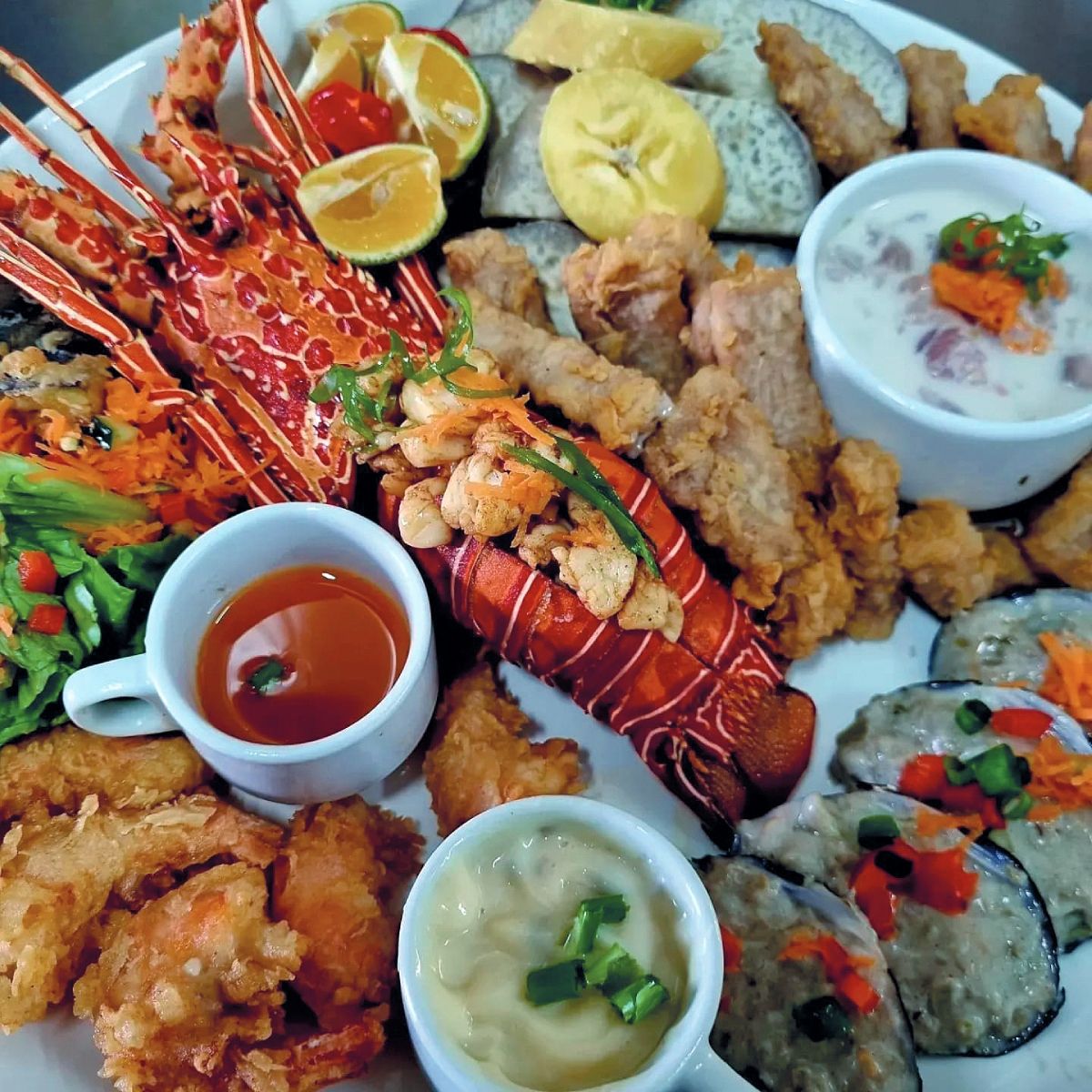 Plato de Bar-Belle, en Fiyi.