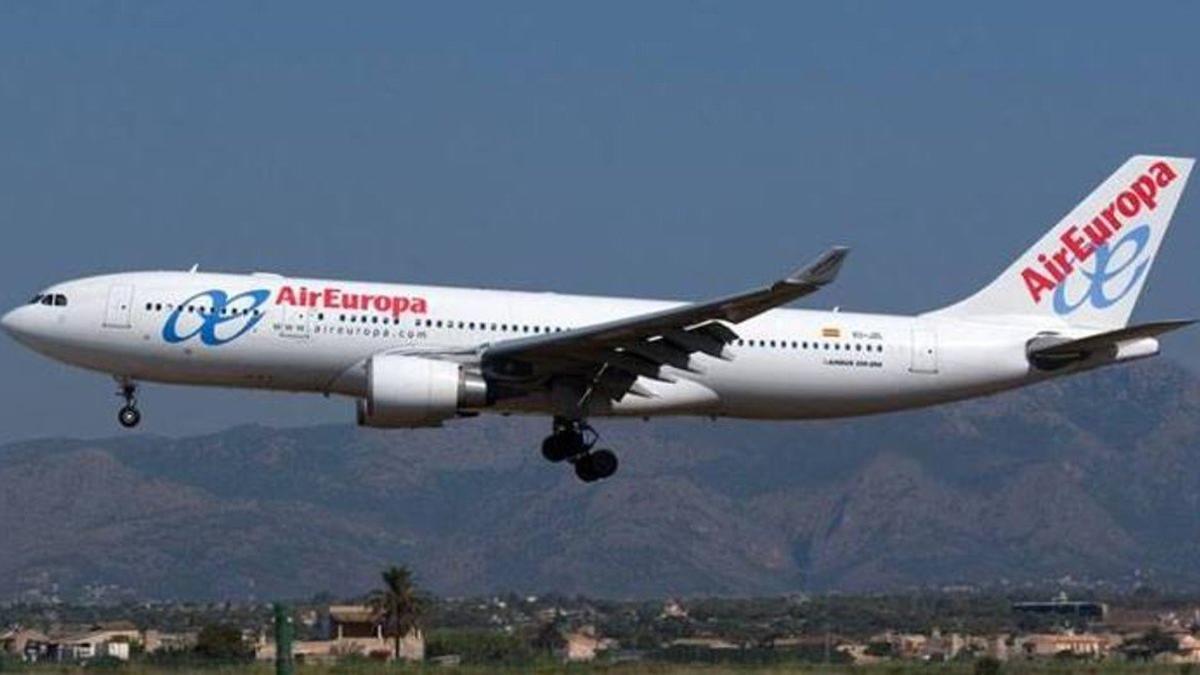 Un avión de Air Europa en una imagen de archivo.