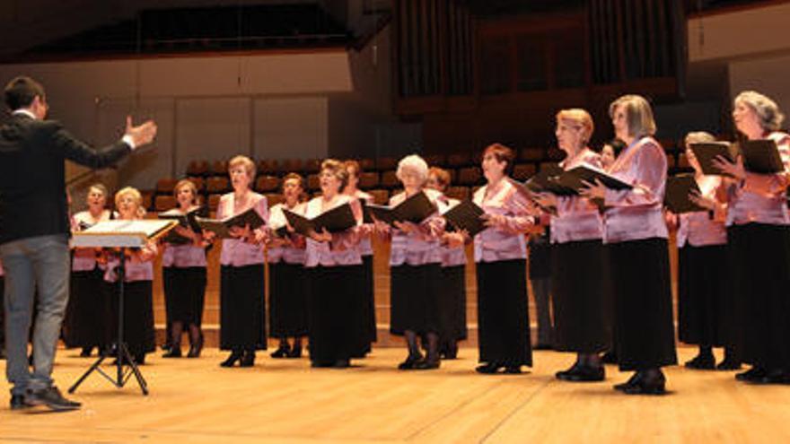 Los mayores pondrán la música coral en el Palau en su gran semana.
