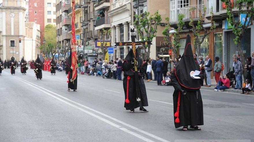 Procesión de la Soledad del Calvario en Murcia