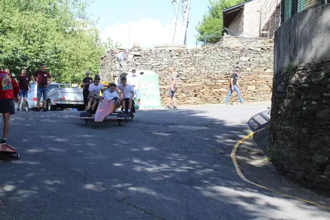 GALERÍA I Carrera de cojinetes en Puebla de Sanabria